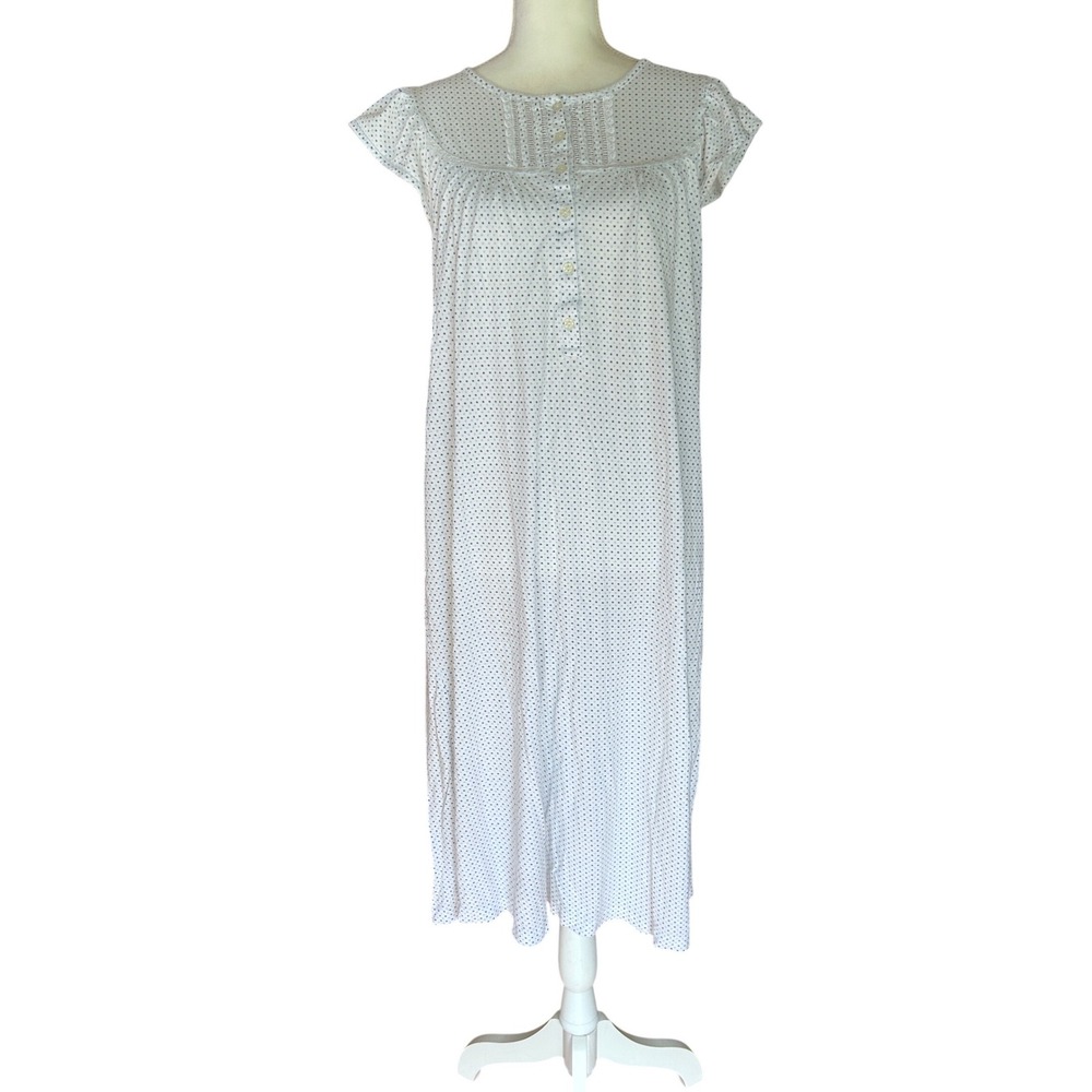 Soft Moments Nightgown Blend L Polka Dot Cottagecore Grandmacore Country Farm